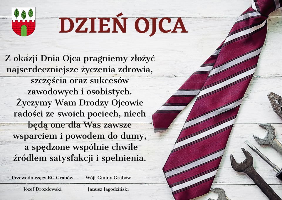 Życzenia Z Okazji Dnia Ojca Grabów Urząd Miejski W Grabowie 0487