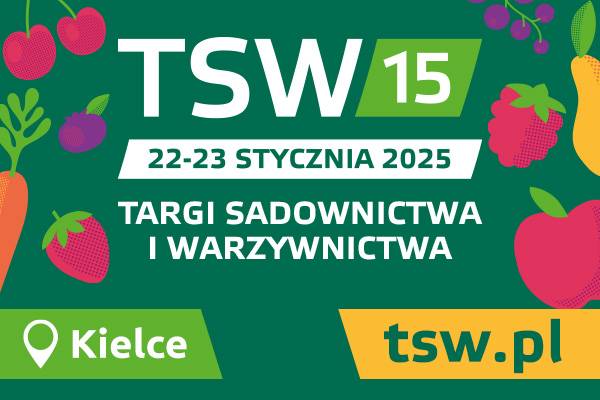 15. edycja Targów Sadownictwa i Warzywnictwa TSW